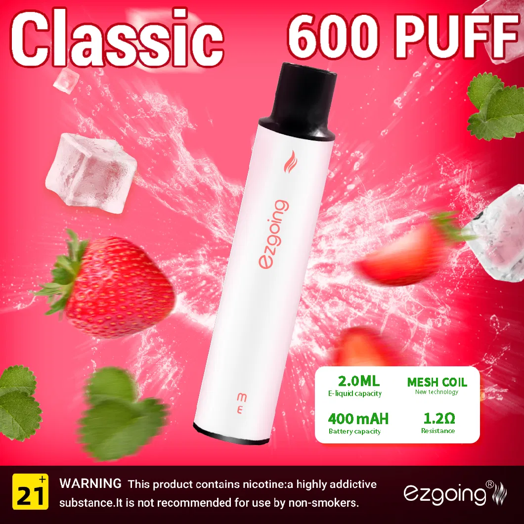 San Vape Spain UK Best Vape 600 Puffs Disposable Wholesale 2ml E-Liquid