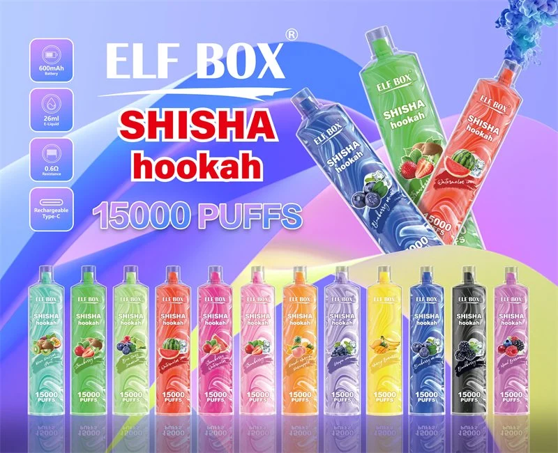 Wholesale Al Elf Vape Bar Randm Tornado 6000 8000 9000 12000 15000 16000 Puffs Mesii Big Puff Digital Box Electronic Cigarette Disposable Vape Puff