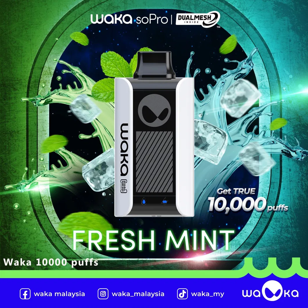 OEM ODM Factory Wholesale Waka 10000puffs E-Cigarette Wholesale I Electronic Cigarette Vape