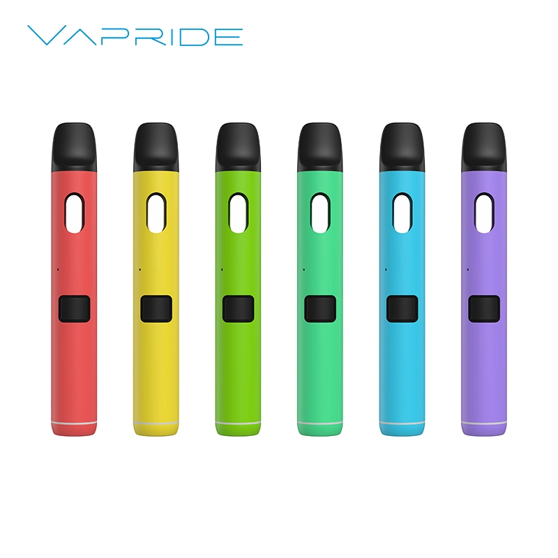 USA Ca Wholesale Empty Vape Variable Voltage 1g Cartridge Dual Airflow Anti Clog Pod System Postless Disposable Thick Oil Vapes Hardware for Live Resin Rosin