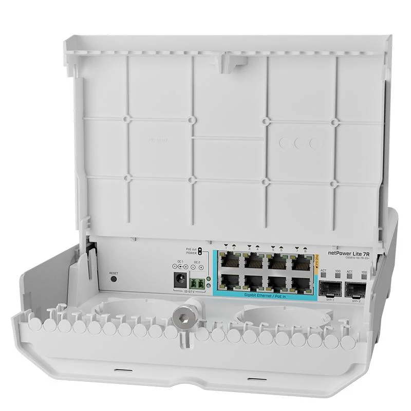 Good Quality Mikrotik Ethernet Switches Css610-1gi-7r-2s+out Netpower Lite 7r