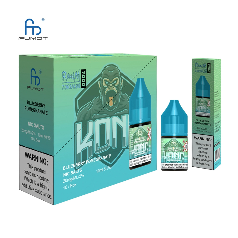 Premium Nicotine Salt Ejuice 36 Tasty Flavors Vape E-Liquid Flavors Available Non Minimum Order Quantity Fumot Randm Tornado 7000 Ejuice