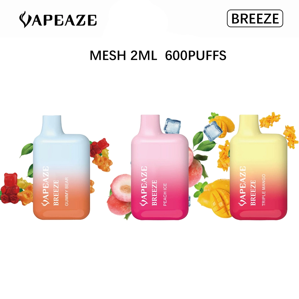 2023 Vapeaze Factory Hot Lost/Mary Disposable Vape 600/Puff 2/5% E Cigarette Elf Lux Bar UK/EU