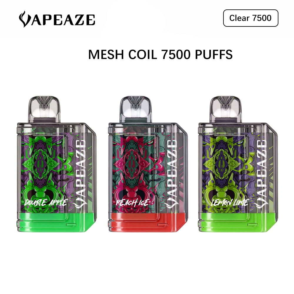 7500 Puffs 16ml Large Oil Capacity Shenzhen E Cigarette Dry Herb Vaporizer Randm Vape