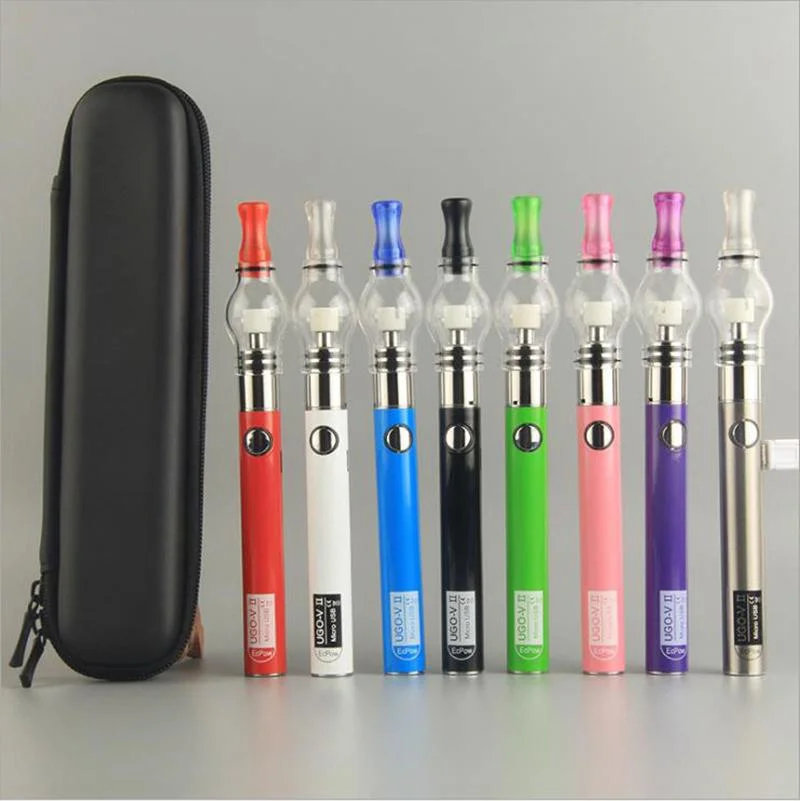 Ugo V2 E Cig Battery Passthrough Vape Pen 900mAh 510 Thread Battery with USB Cable