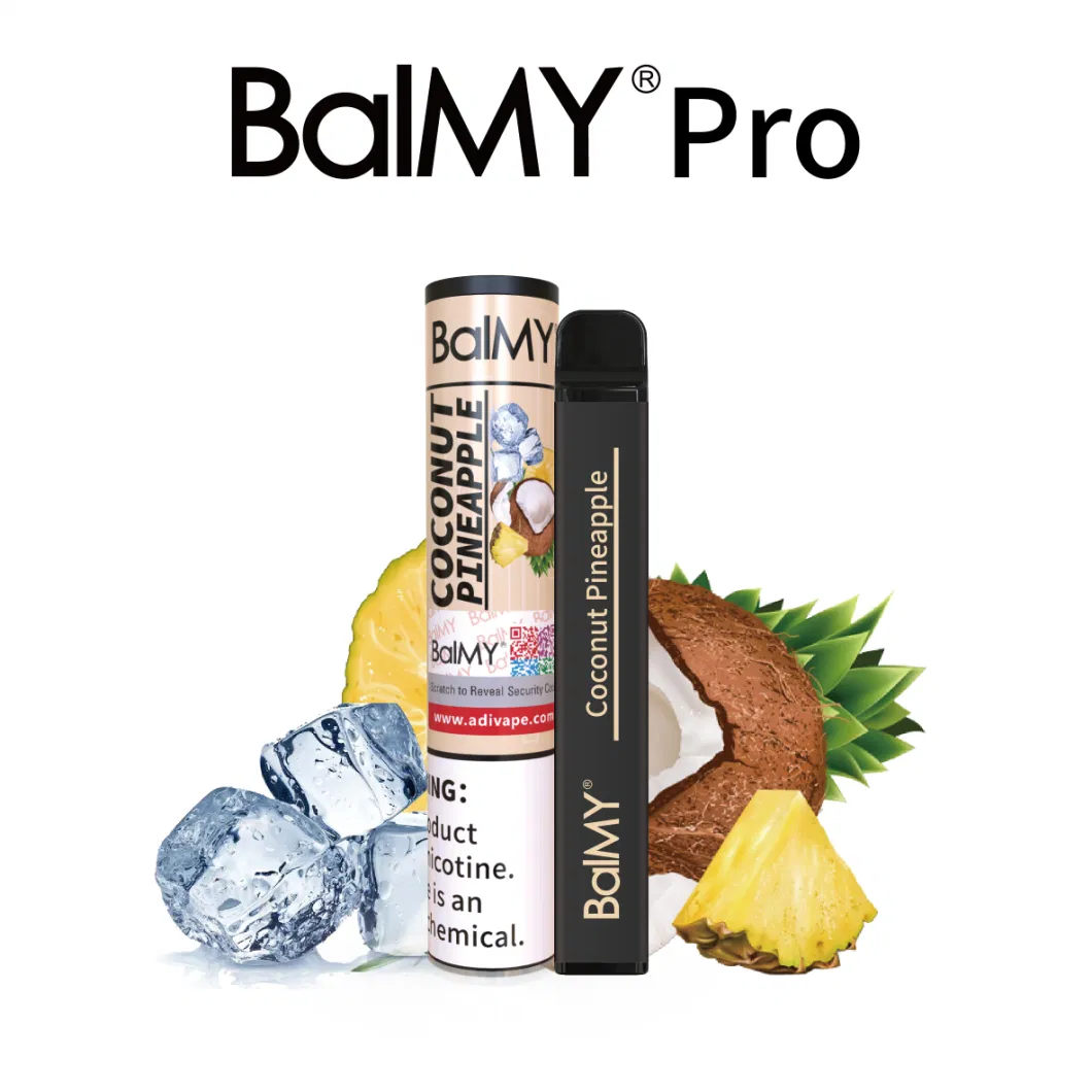 Best Disposable Vape in 2021-2022 Balmy PRO 1000 Puffs Disposable Vape Kit