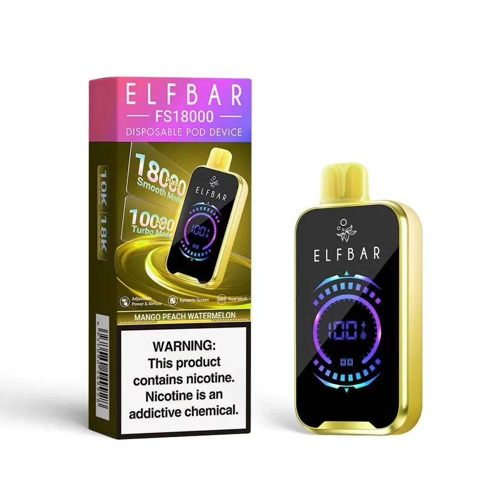 Manufacturer Price Elf Fs 18000 Puffs Gh 23000 Disposable Wholesale I Vape Vaporizer Wape E Cig Mesh Coil Flavors Disposable