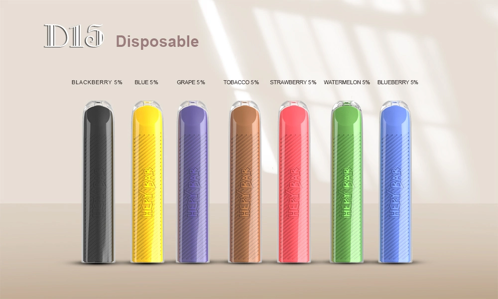 China Hot Popular Pen Style Disposable Vaporizer High Volume Hepy Bar 500+ Puffs Heating Stick Esco Bars 5000