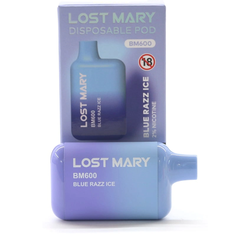 Hot Selling Lost/Mary 600 Disposable Electronic Cigarettes - Blueberry Ice - 600 Puffs Disposable Wholesale Electronic Vape