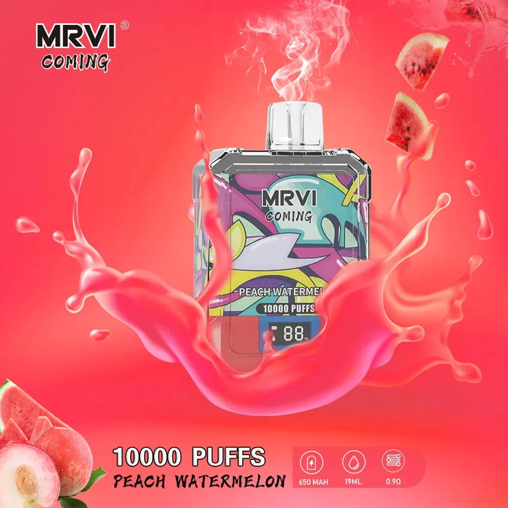 Mrvi Coming 10000 Zbood Asain 0% 2% 5% Laca 36ml Vuse Go Switch Electric Cigarette Disposable Vape