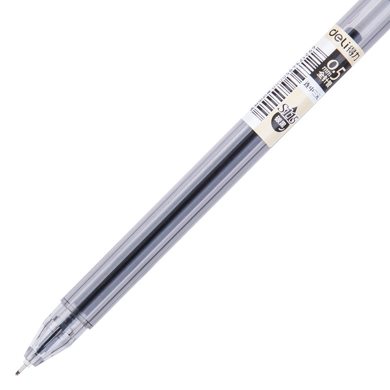 Black 0.5mm Neutral Pen Student Transparent Bar Test Carbon Gel Pen