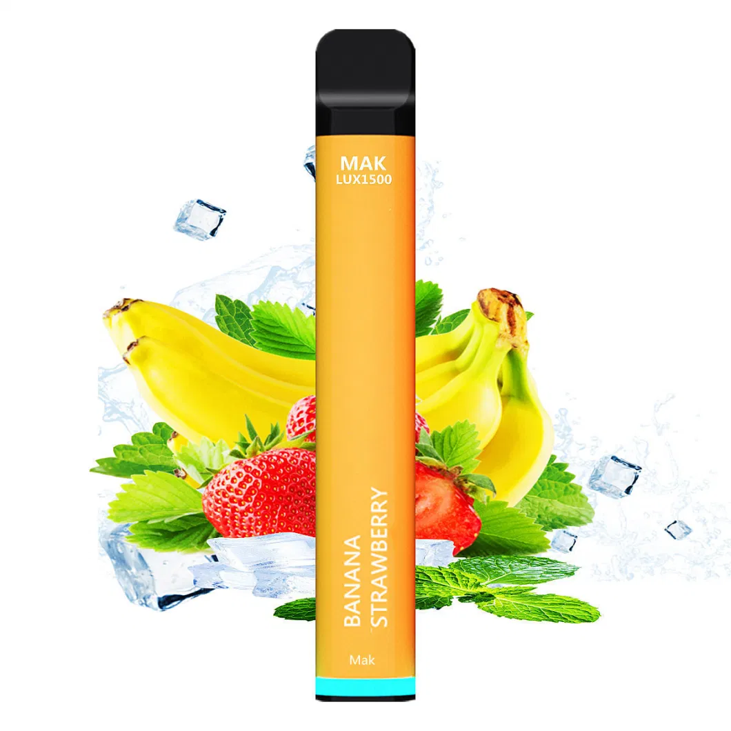 Wholesale High Quality 1500 Puffs Big Vape Plus Disposable E Cigarette