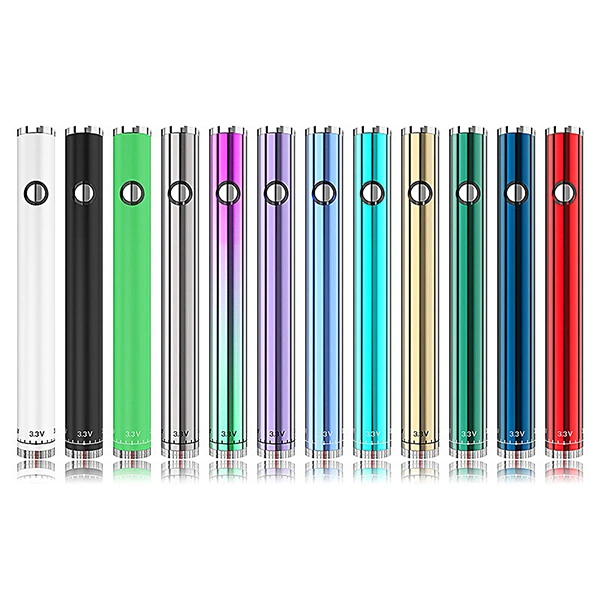 Rechargeable Wax Oil Vaporizer Twist Slim Pen Vape 510 Battery Wholesale 510 Thread Battery