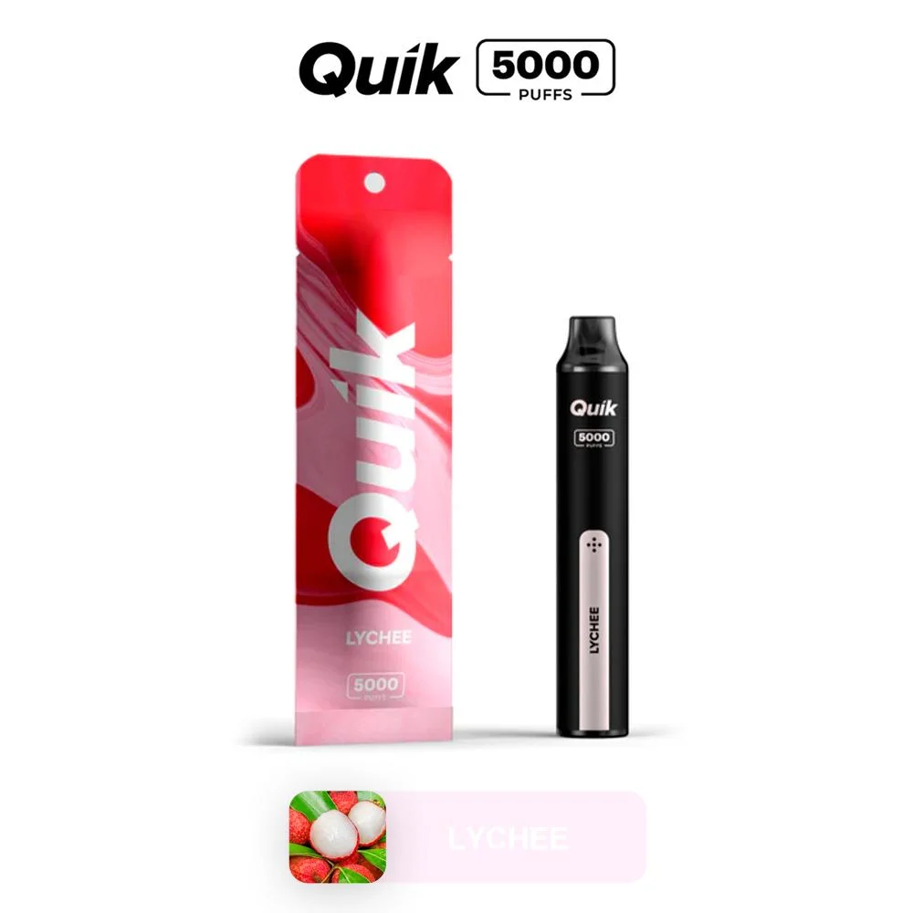 Grape Quik Vape Litchee Low Prie Wholesale Quik Vape 5000puffs Vape