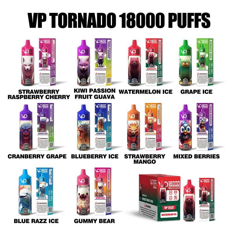 EU Warehouse Randm Tornado Disposable Mini E Cigarette E Cig Vaporizer Puff Bar 15000 18000 15K Puffs Wholesale Vape Smoke Shisha Pocket Hookah Disposable Vape