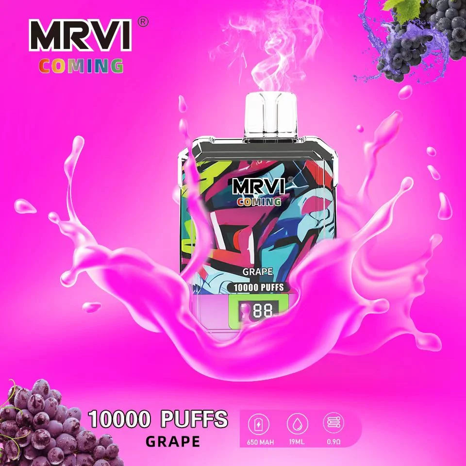 Mrvi Coming 10000 Zbood Asain 0% 2% 5% Laca 36ml Vuse Go Switch Electric Cigarette Disposable Vape