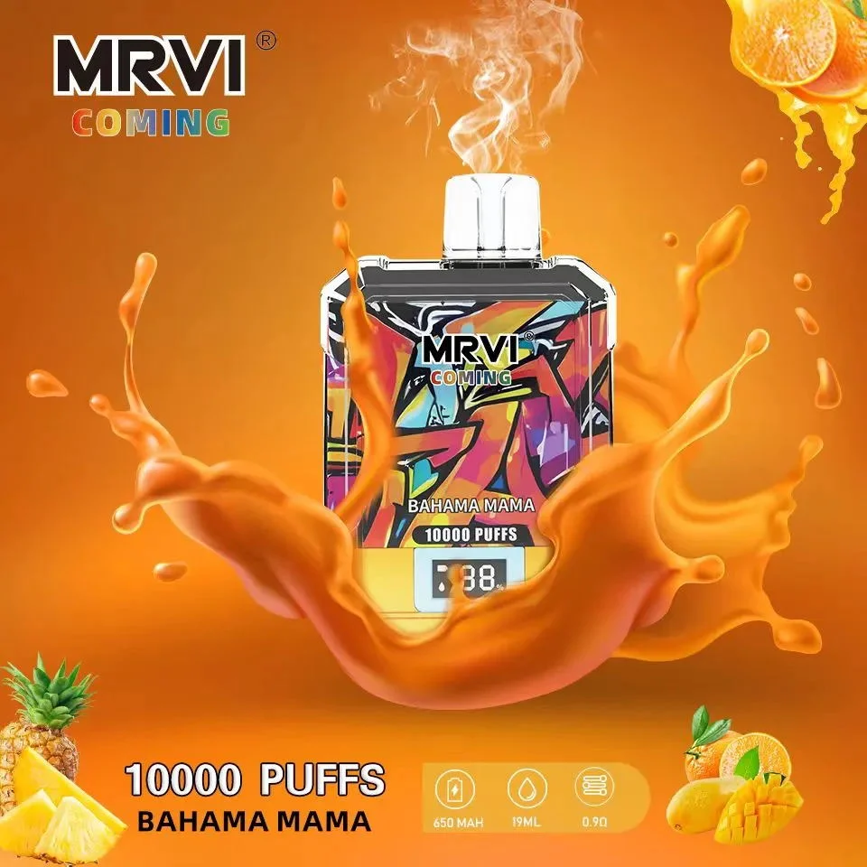 Mrvi Coming 10000 Zbood Asain 0% 2% 5% Laca 36ml Vuse Go Switch Electric Cigarette Disposable Vape