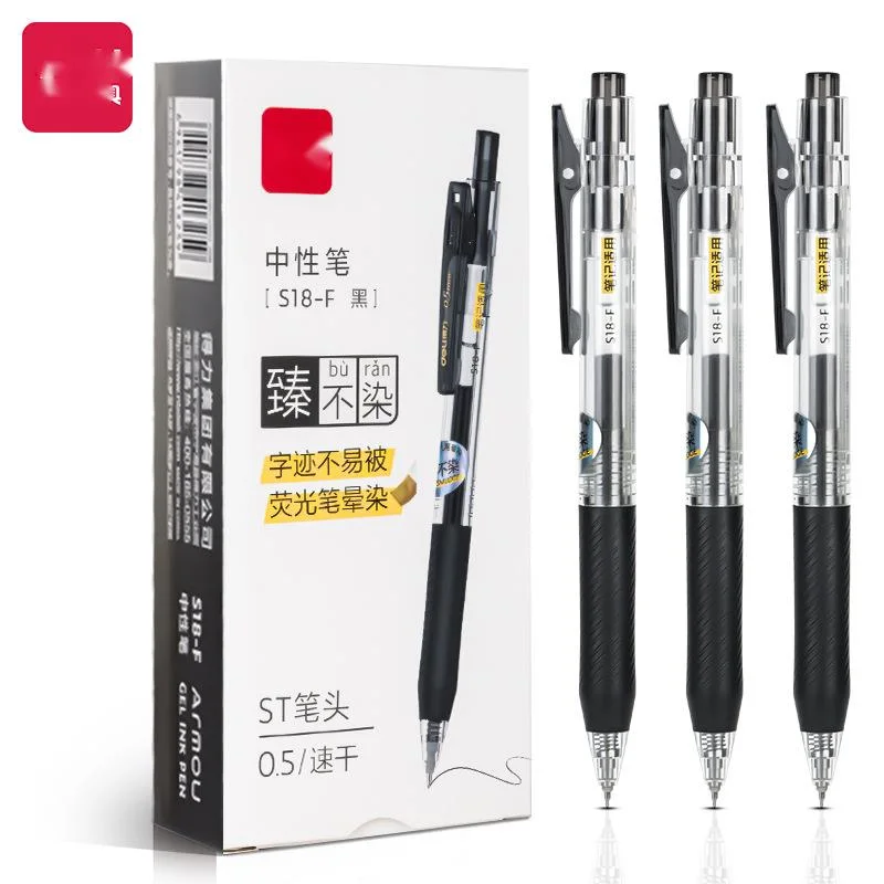 Simple Student Hot Selling 0.5mm Smooth Gel Pen