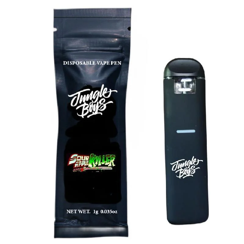 USA Best Seller Jungle Boys E Cigarettes 380mAh Battery Packman Dabwoods Packwoods Runty Disposable Thick Oil