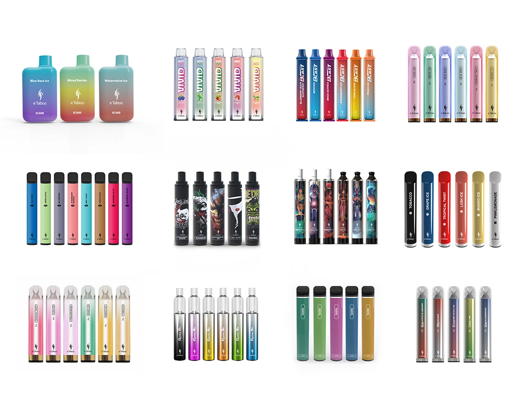 Tpd Wholesale I Vape Child-Proof Rechargeable Disposable Pocket Hookah Pen Style E Cigarette Empty Pod 600 Puff