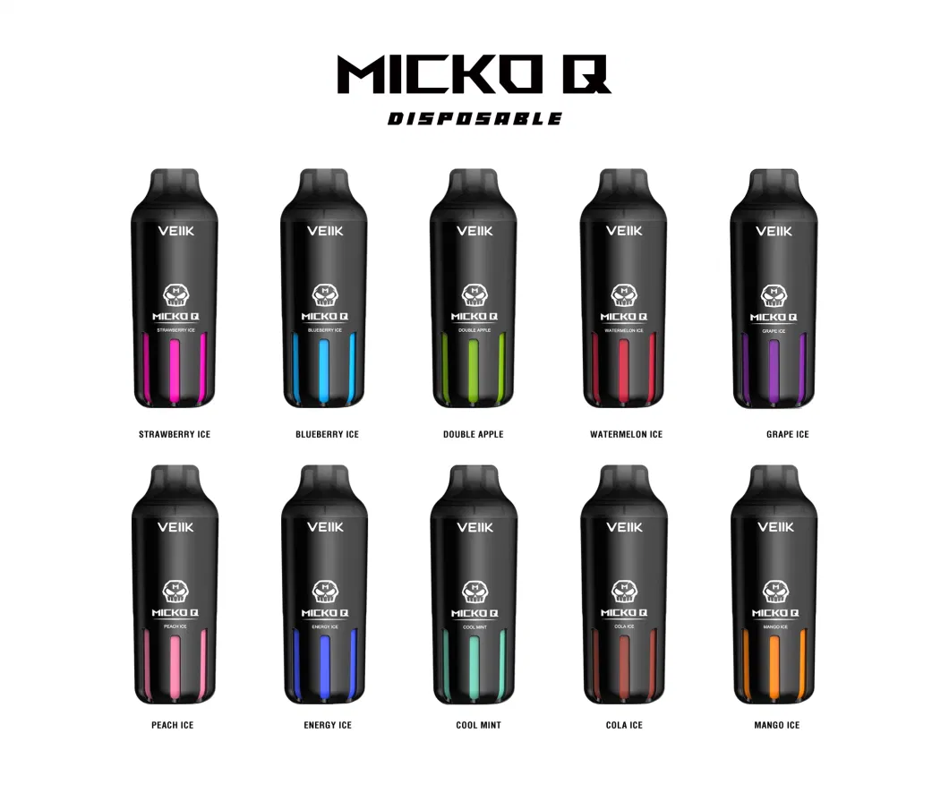 Best Disposable Vape Elf Veiik Micko Q 5500 Puff Disposable E Cig Bar