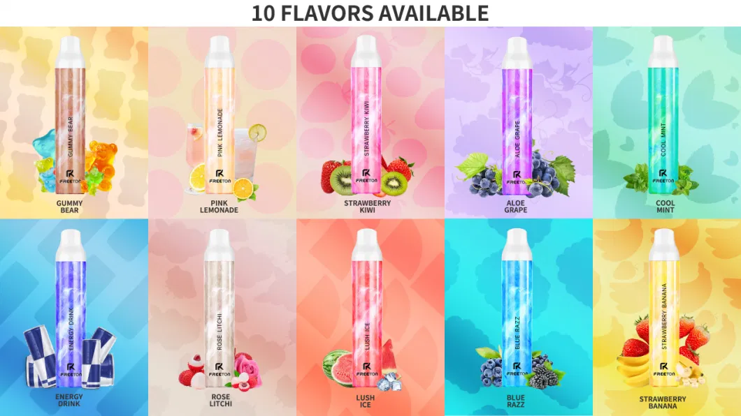 Wholesale 2000 Puffs Electronic Cigarette Healthier Vape Pen Disposable Vape