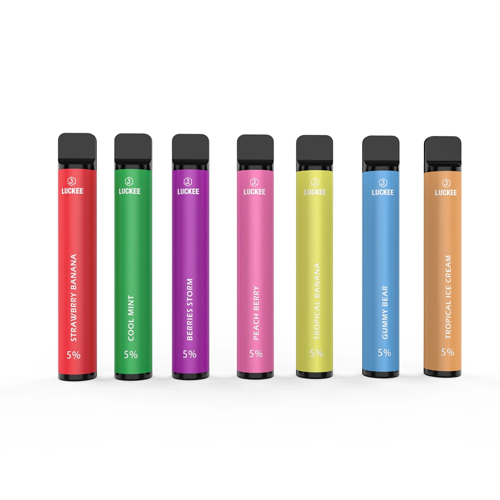 Hot Selling Disposable 1.5ml E-Liquid 5% Salt Nic Plastic Vape