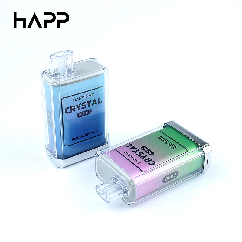 Poland Hottest Square Shape Vape 6000puffs No Nicotine Disposable Vape Pen