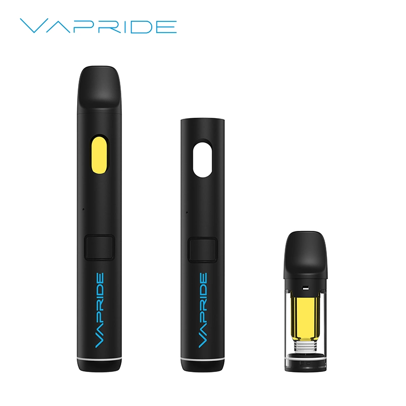 USA Ca Wholesale Empty Vape Variable Voltage 1g Cartridge Dual Airflow Anti Clog Pod System Postless Disposable Thick Oil Vapes Hardware for Live Resin Rosin