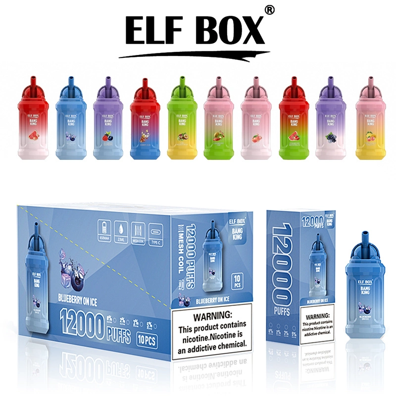 Wholesale Al Elf Vape Bar Randm Tornado 6000 8000 9000 12000 15000 16000 Puffs Mesii Big Puff Digital Box Electronic Cigarette Disposable Vape Puff