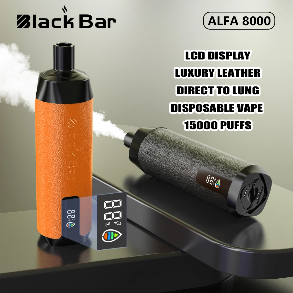 Shisha Dtl Black Bar 20000 Puffs Bar Change Dual Flavour Wholesale Geek Crown Bar Alf Akher 8000 Vape