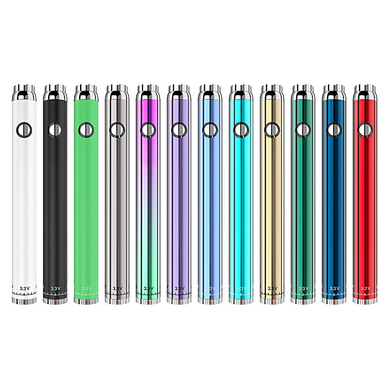 510 Thread 350mAh 900mAh Voltage Adjustable Preheat Vape Pen Twist Battery