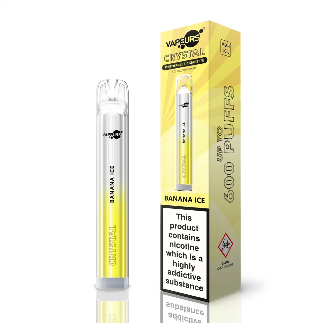 Vapeurs Ske Crystal Vape Bar 600 Puffs Disposable Vape Kit