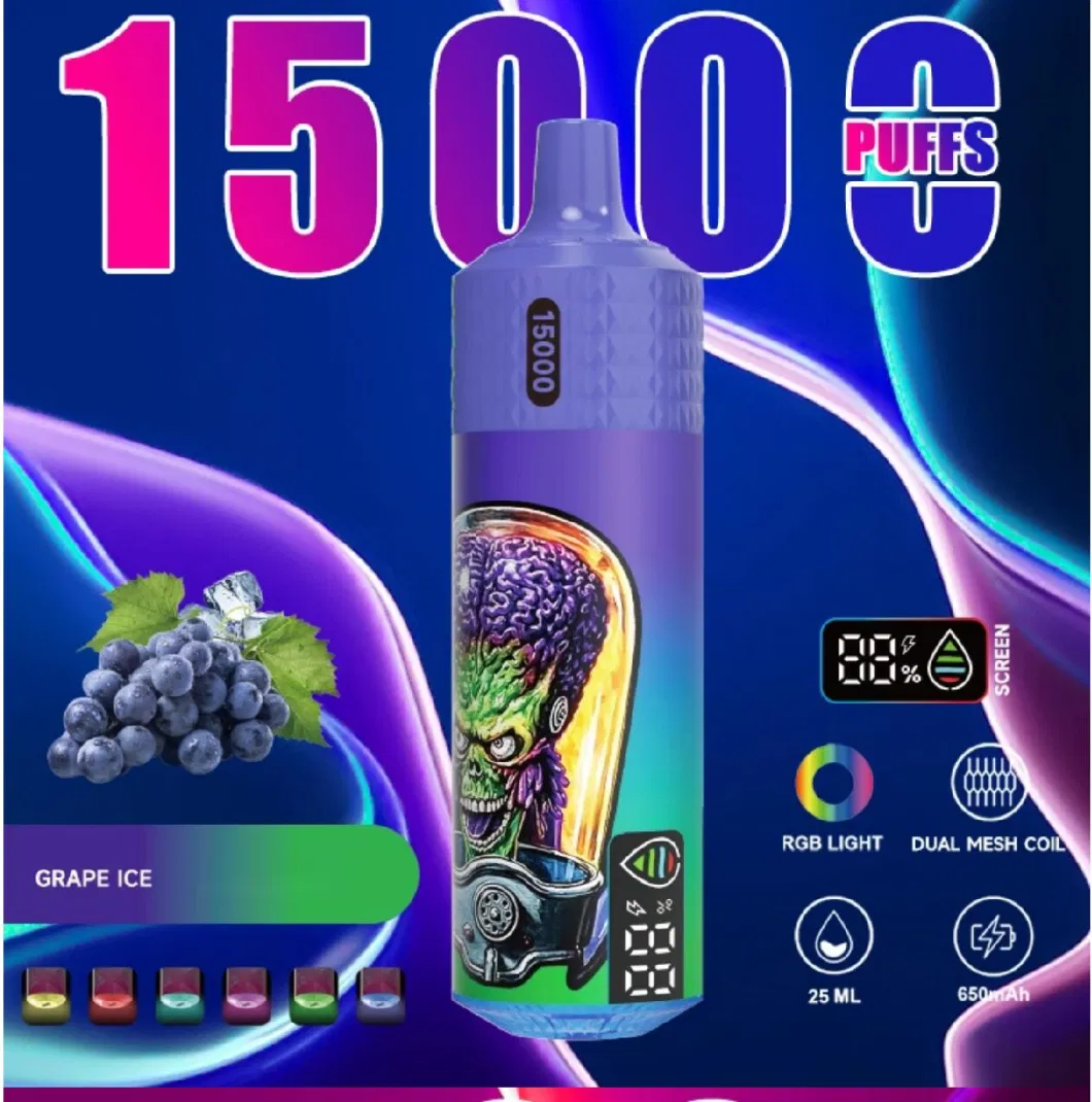 Yecoo Super 21+ A40 Crystal Vapes Pod Smoke China Suppliers Randm Tornado Mango Peach Jetable E Disposable Cigarettes with RGB Light