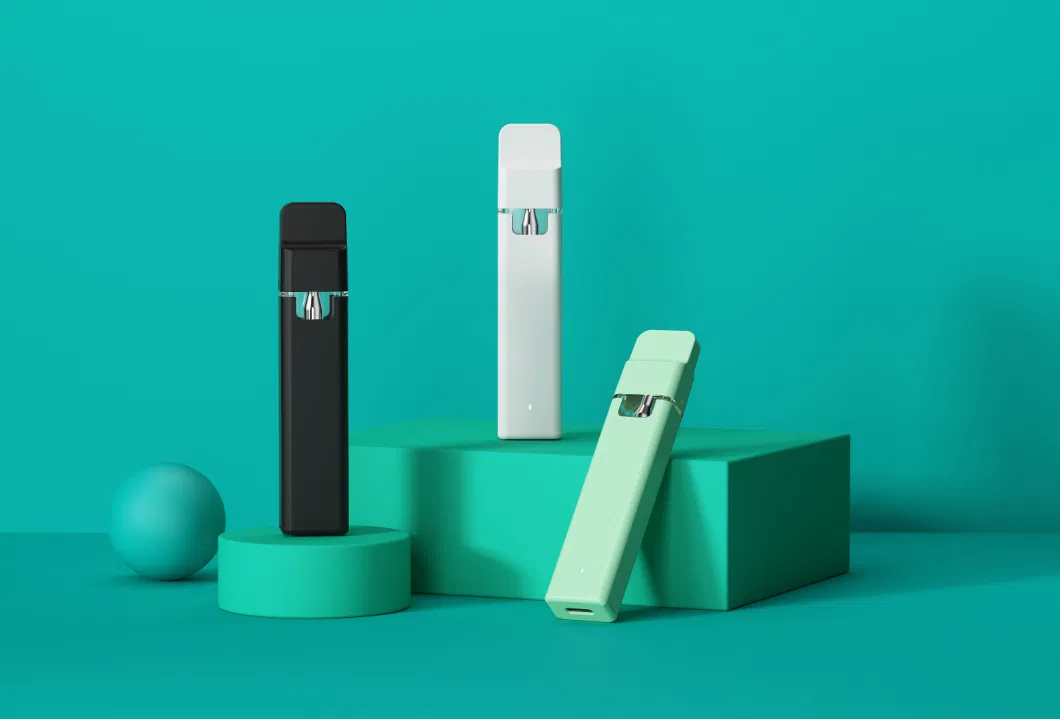 Dry Herb Vaporizer 2ml Ceramic Coil for DAB Live Resin Empty Pod System Cigarette Rechargeable 400mAh Battery Disposable Vape Pen OEM Available