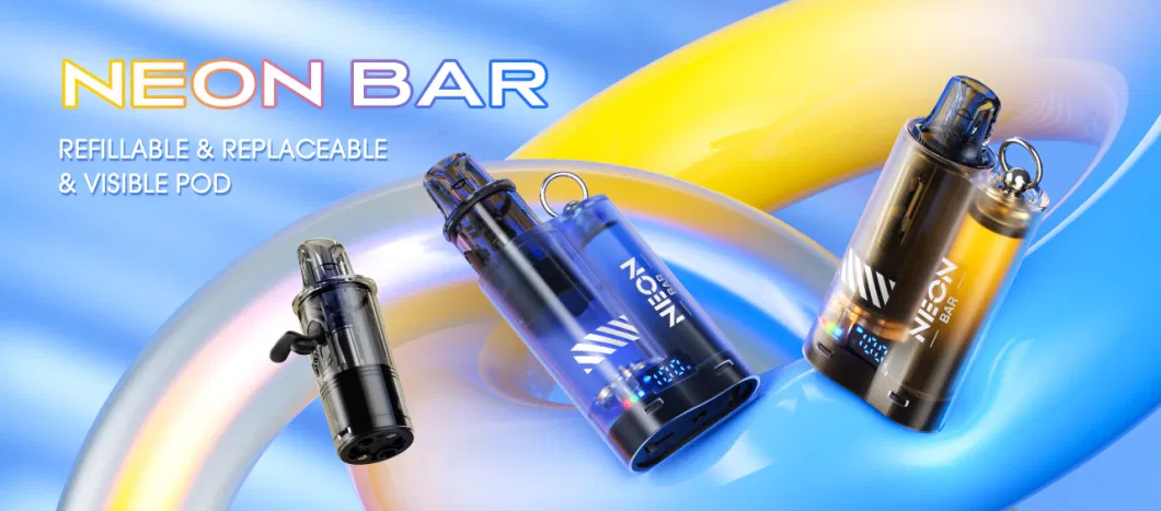 Wholesale Free Sample Pod Kit RGB Lights Screen Display Electronic Cigarette Cigar Eliquid Juice Disposable Vape