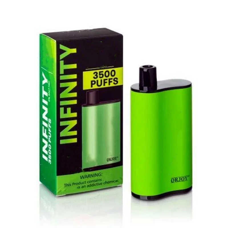 Fumed Infinity 3500 Puffs Disposable E Cigarettes Built-In1500mAh Battery 12ml Pre-Filled Disposable Vape Device