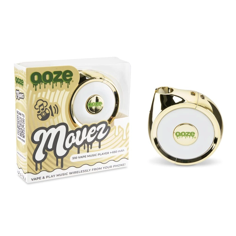 Ooze Movez Wireless Speaker Vape Battery 650mAh with LED Lights and Music Play 510 Thread