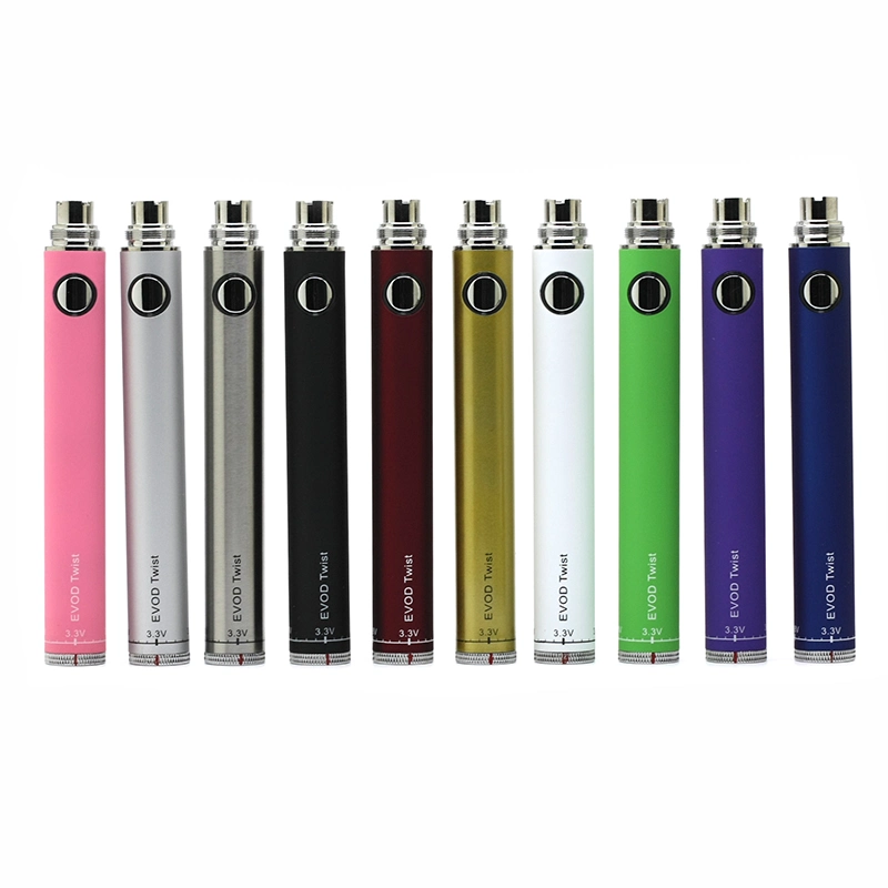 Ooze Slim Clear Series Transparent 400mAh Flex Temp Battery Preheat Adjustable Voltage Fit for 510 Thread Cartridges