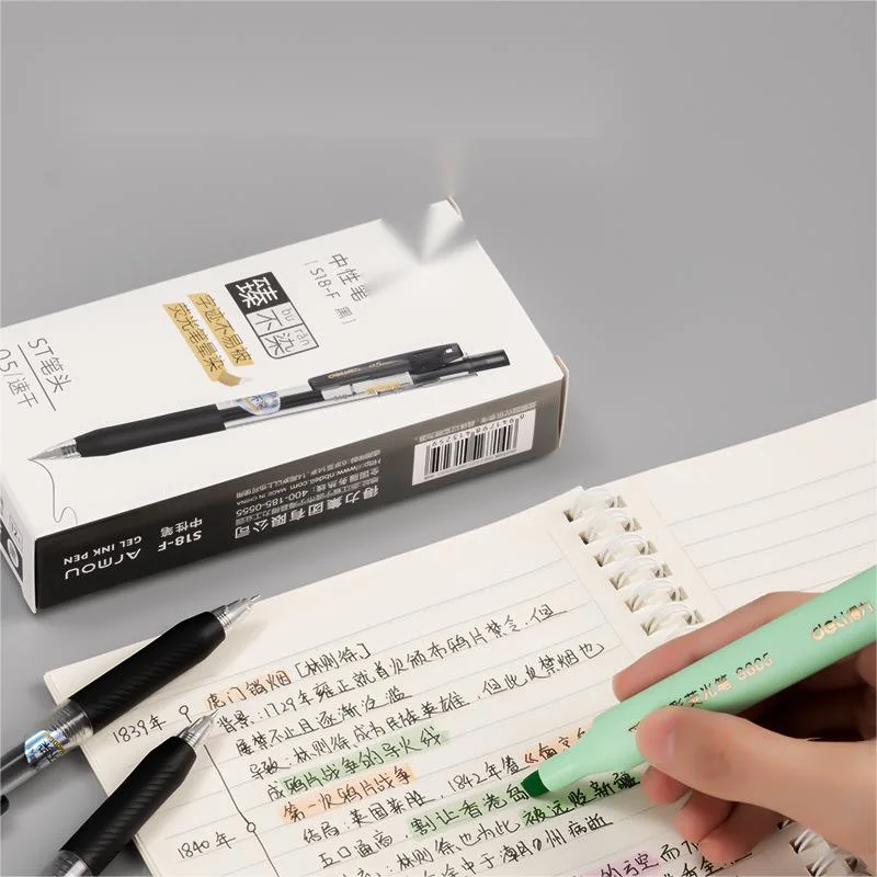 Simple Student Hot Selling 0.5mm Smooth Gel Pen