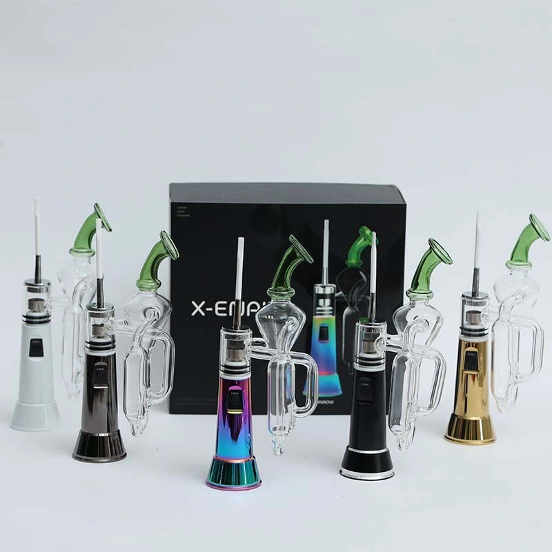 2023 Top Selling Electronic Cigarettes X-Enail Hookah Kit Wax Concentrate Dry Herb Vaporizer Budder DAB Rig Factory Wholesale Price