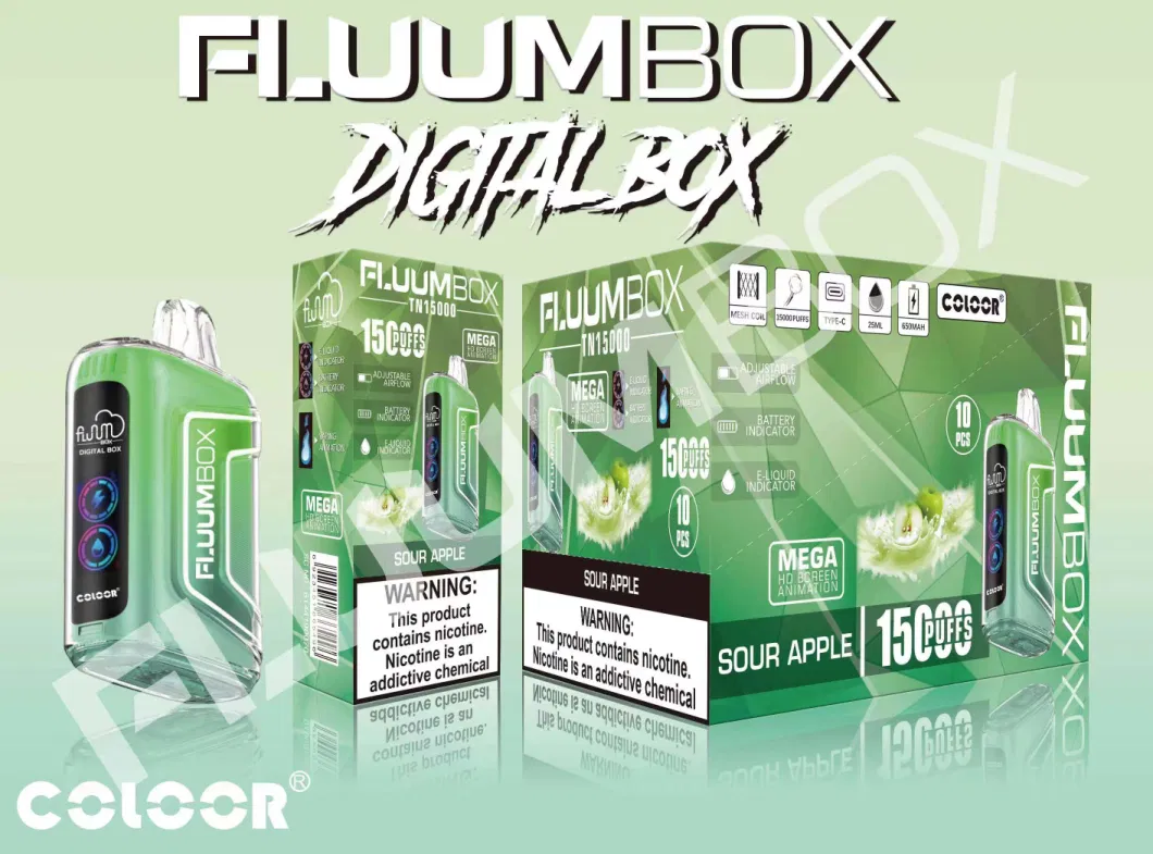 Original Fluum Vape Digital Box 15000orig Puffs Wholesale I Vape Factory Manufacturer Ecigarette R&M Fume Esco Bar Noms Ista 9000 12000 My Nex Disposa Pod Syste