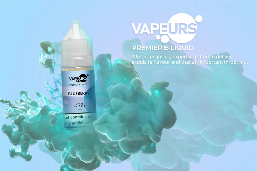 Vapeurs 30ml E Liquid Dessert Flavor for Vape 20mg 30 Mg 50mg Nicotine Salts E Juice Price