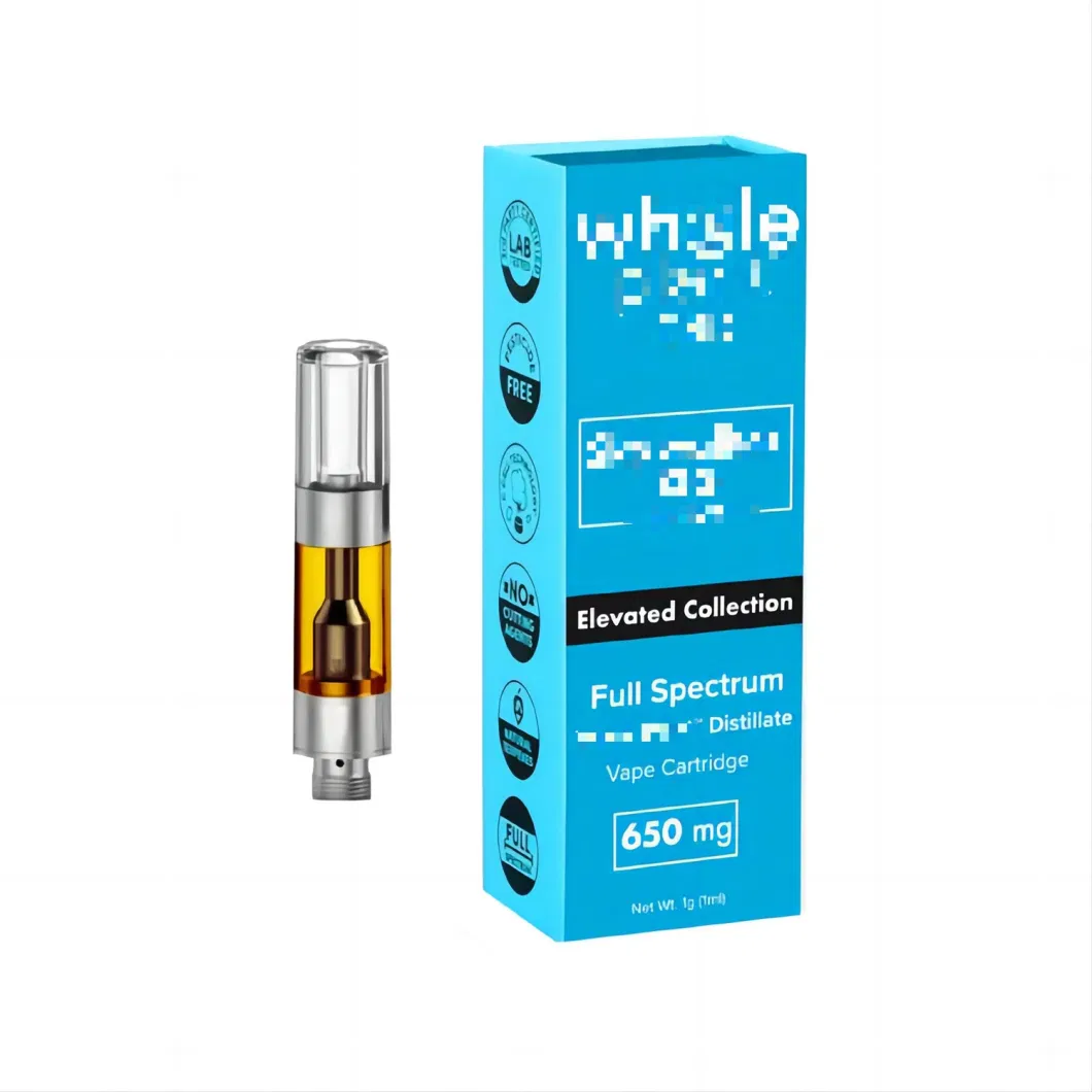 1.0ml 510 Thread Vape Cart Barrel Pressed in Mouth Tip G5 M6t Stainless Steel Pure Taste Empty Tank Vape Pen Cartridge for Live Resin/Rosin Oil