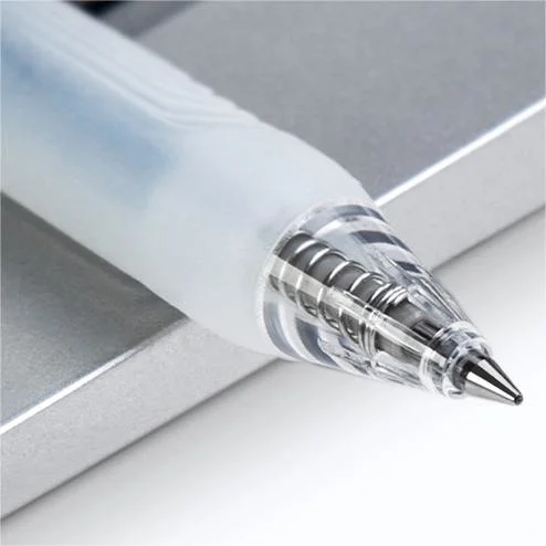 Transparent Student Bullet Black Pen Office Stationery Wholesale Pen