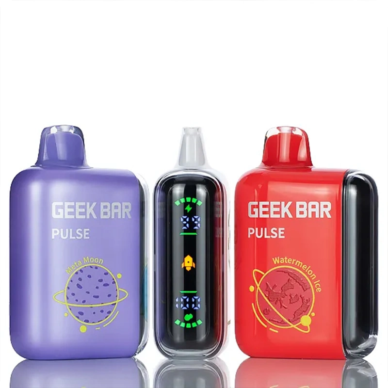 Fruit Flavor LED Display Disposable Vape Puff 15K Geek E Cigarette Bar 7500 15000 Puffs