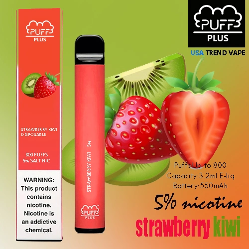 OEM Puff Plus Vaper Smoking Vape Disposable Electronic Vape Pen Nicotine 2% 5% 800puffs with UK