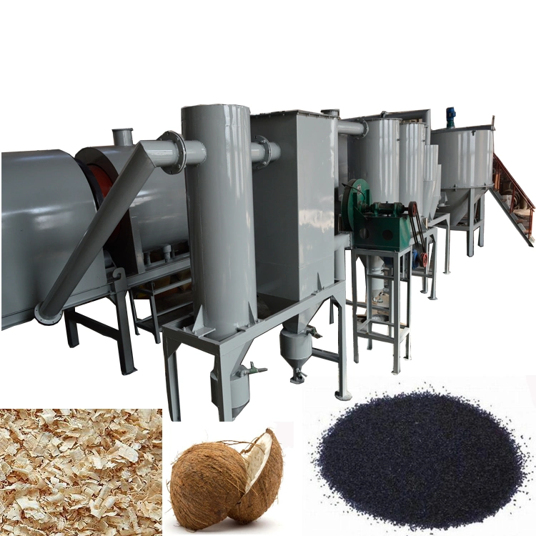 Self-Ignite Wood Sawdust Charcoal Carbonizing Stove Furnace Machine