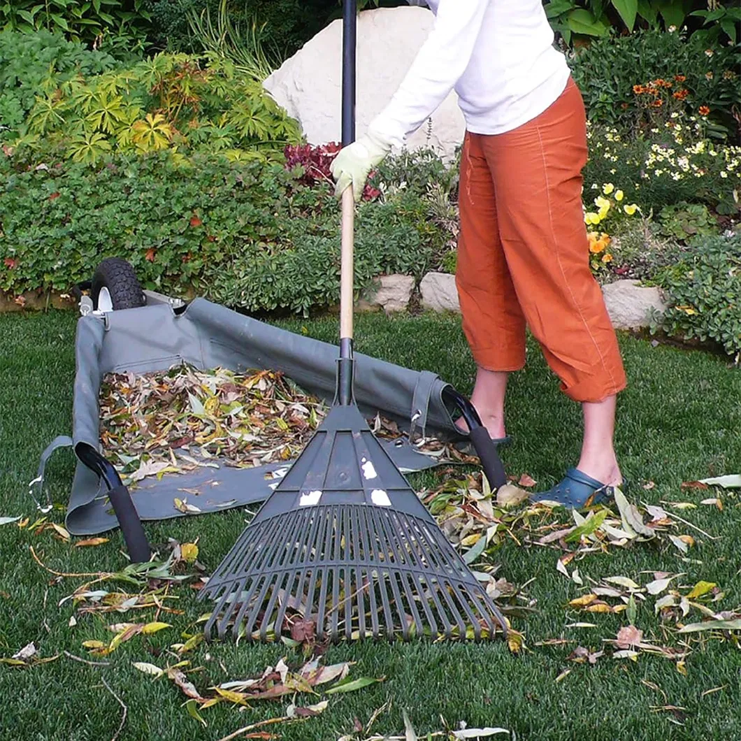 Home and Garden Wheeleasy Folding Yard Cart