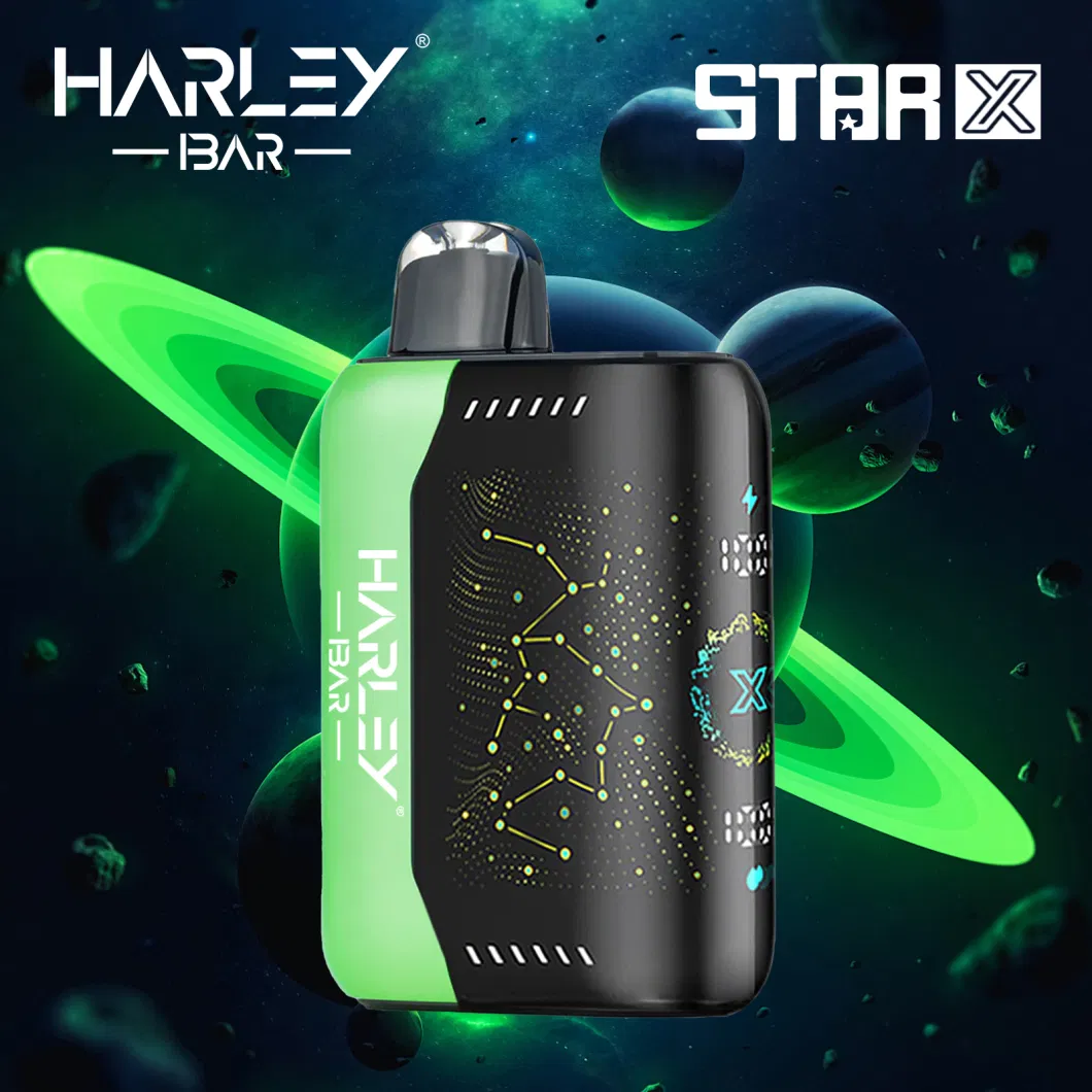 Harleybar Star X 3D Screen Adjustable Power Poco Elf Gh23000 Bc 10000 Geek Price Bar Popular Vaper 15000 Puffs